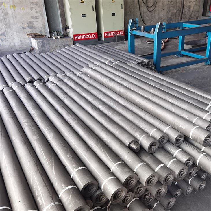 100mm RP Graphite Electrode For Scrap Melting